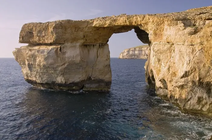 Framed Print : Azure Window natural arch, Saint Lawrence