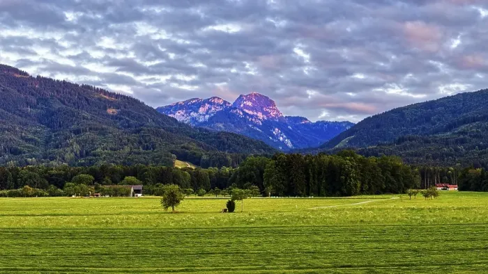 Framed Print : Bad Feilnbach, Wendelstein, Bavaria
