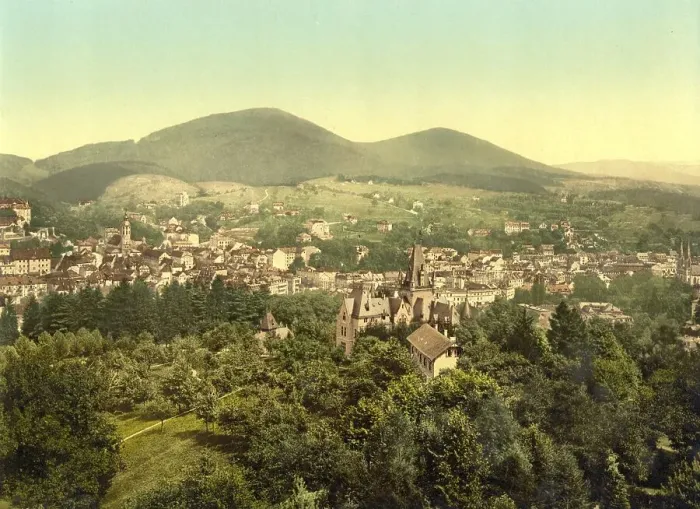 Framed Print : Baden-Baden in Baden-Wuerttemberg