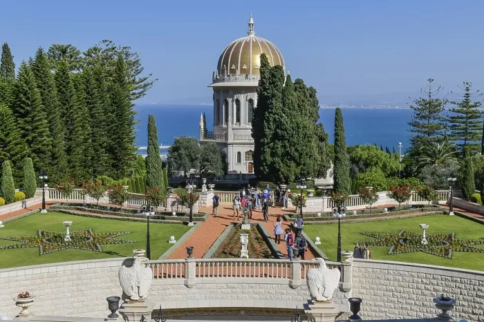 Framed Print : Bahai Gardens, Shrine of the Bab Framed Print : Bahai Gardens, Shrine of the Bab