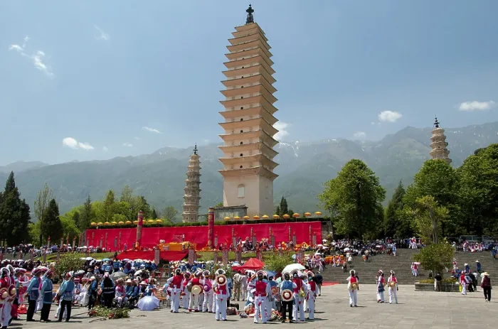 Framed Print : The Bai or Baip are one of the 56 ethnic groups officially recognized by the People's Republic of China