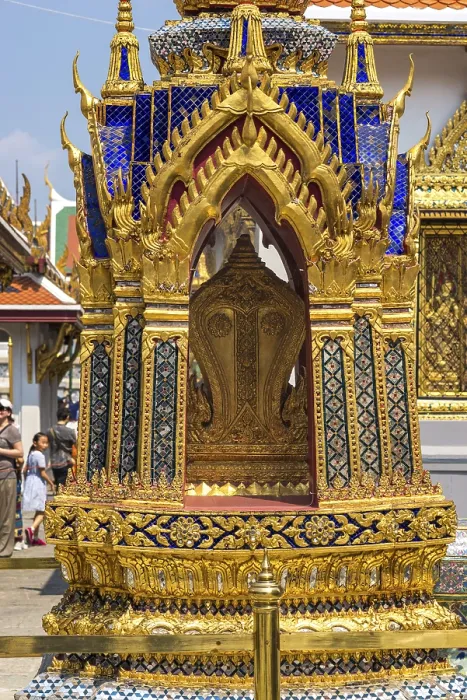 Framed Print : Bai Sema is a boundary stone in the Wat Phra Kaew