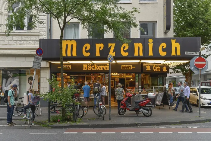 Framed Print : Bakery Merzenich, Neusser Strasse Framed Print : Bakery Merzenich, Neusser Strasse