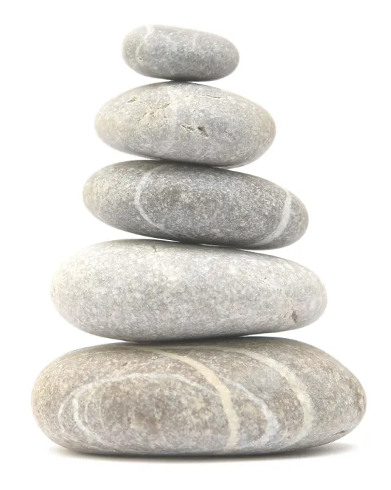 Framed Print : Balancing stone tower isolated on white background Framed Print : Balancing stone tower isolated on white background