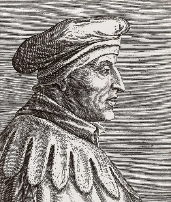 Framed Print : Baldus de Ubaldis, 1327 - 1400, an Italian jurist