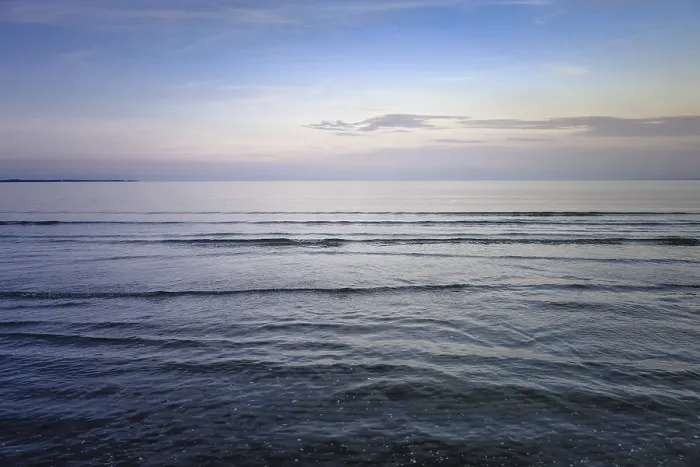 Framed Print : Baltic Sea in Scharbeutz, Schleswig-Holstein