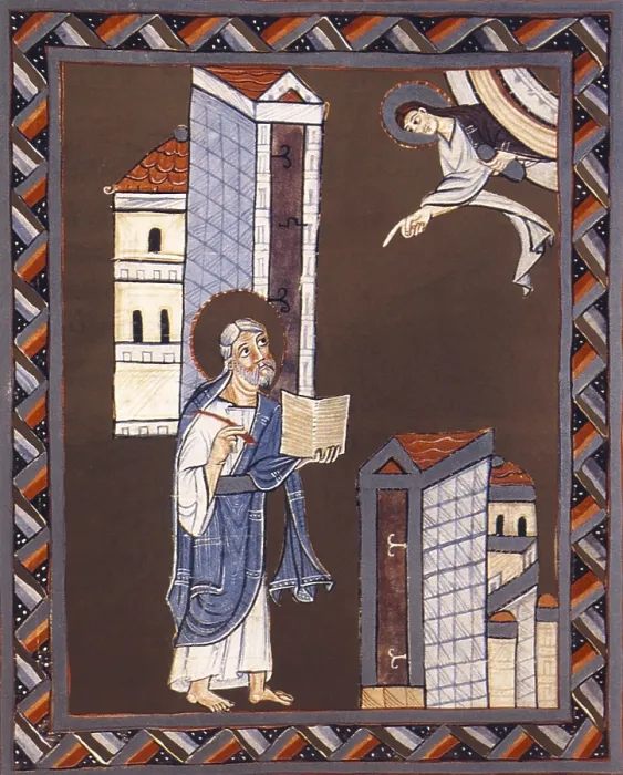 Framed Print : The Bamberg Apocalypse, 1000-1020 Framed Print : The Bamberg Apocalypse, 1000-1020