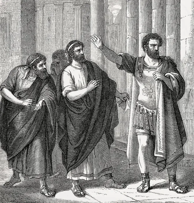 Framed Print : Banishment of Marcus Furius Camillus, c