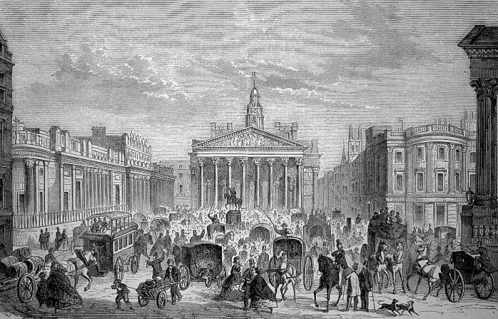 Framed Print : The Bank of London, Royal Exchange and Mansionhouse Framed Print : The Bank of London, Royal Exchange and Mansionhouse