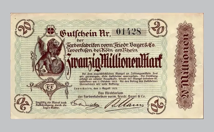 Framed Print : Banknote, Banknote, Inflation, 20 million marks Framed Print : Banknote, Banknote, Inflation, 20 million marks