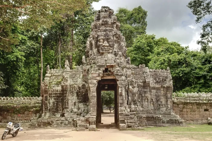 Framed Print : Banteay Kdei, Angkor Wat complex