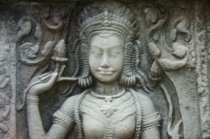 Framed Print : Banteay Kdei temple, Angkor Wat, Cambodia, Asia