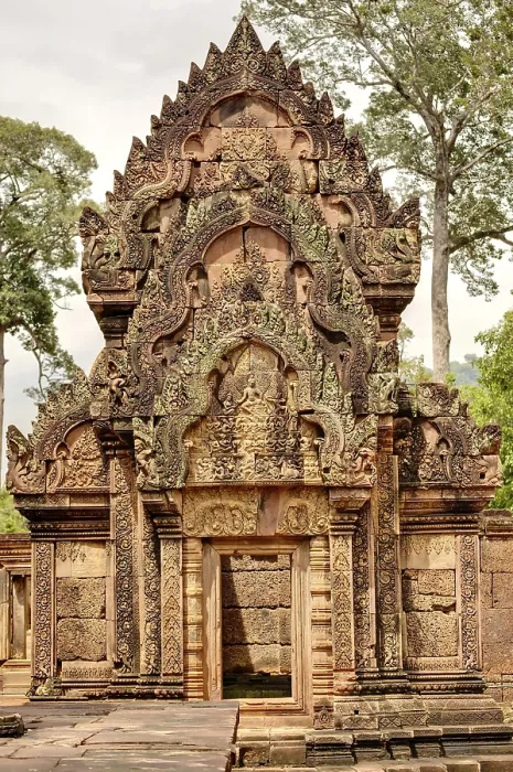 Framed Print : Banteay Srei, Angkor Wat complex