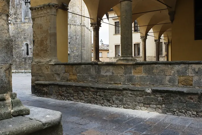 Framed Print : The Baptistery of the Cathedral of Santa Maria Assunta in Volterra