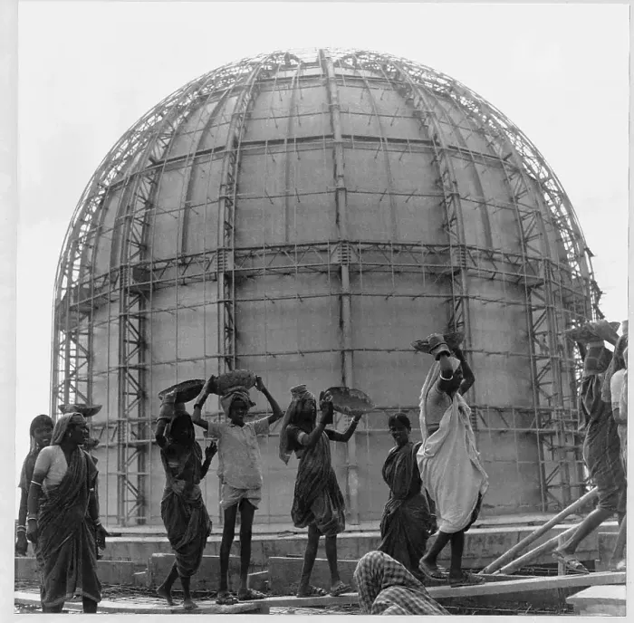 Framed Print : BARC Atomic Reactor at Trombay, under construction Bombay, Mumbai, Maharashtra, India, Asia, 1957-61, Asia Framed Print : BARC Atomic Reactor at Trombay, under construction Bombay, Mumbai, Maharashtra, India, Asia, 1957-61, Asia