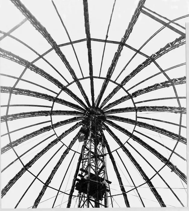 Framed Print : BARC Atomic Reactor at Trombay, under construction Bombay, Mumbai, Maharashtra, India, Asia, 1957-61, Asia