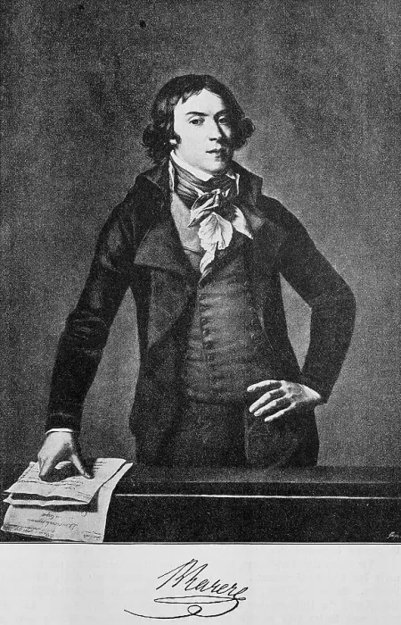 Framed Print : Barere speaks against the citizen Capet