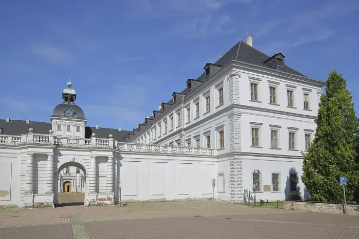 Framed Print : Baroque Neu-Augustusburg Castle
