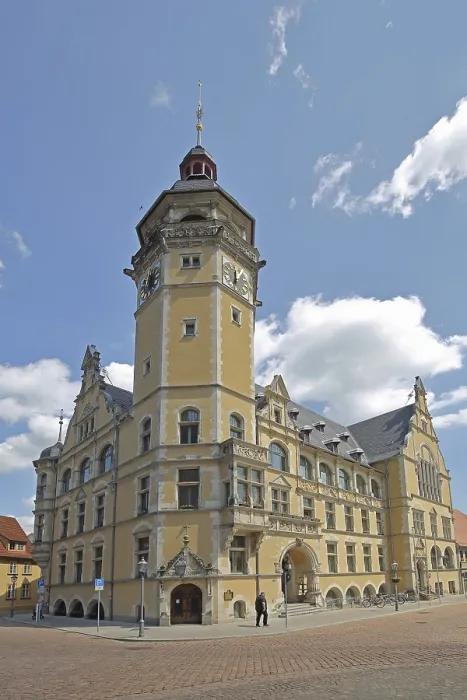 Framed Print : Baroque town hall, Kothen Framed Print : Baroque town hall, Kothen