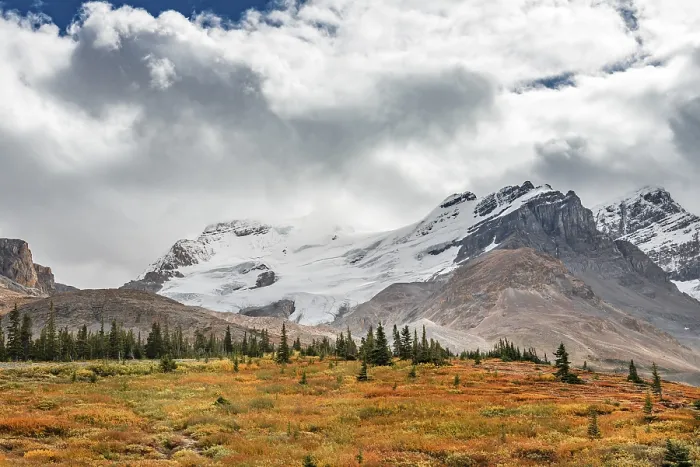 Framed Print : Barren landscape, glacial valley
