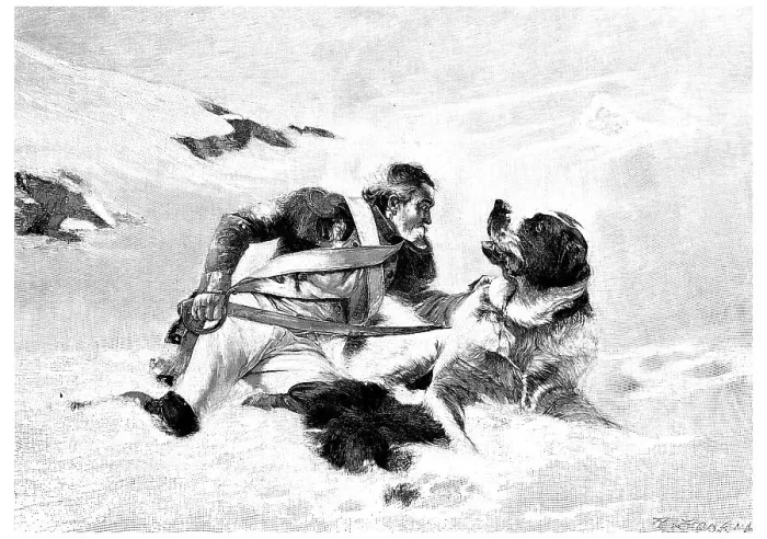 Framed Print : Barry's death, an illustration from Moderne Kunst in Meisterholzschnitten
