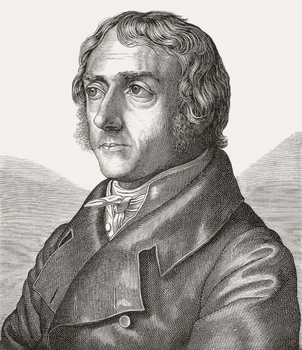 Framed Print : Barthold Georg Niebuhr, 1776, 1831