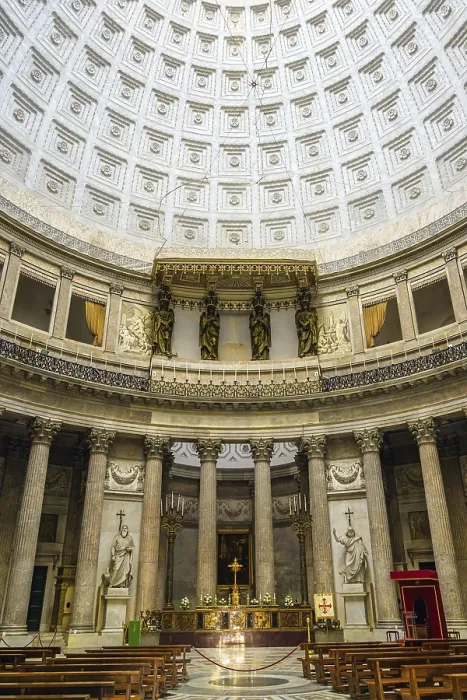 Framed Print : Basilica Reale Pontificia San Francesco da Paola