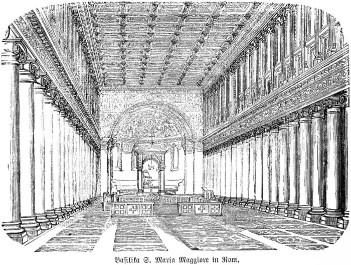 Framed Print : Basilica of Santa Maria Maggiore in Rome