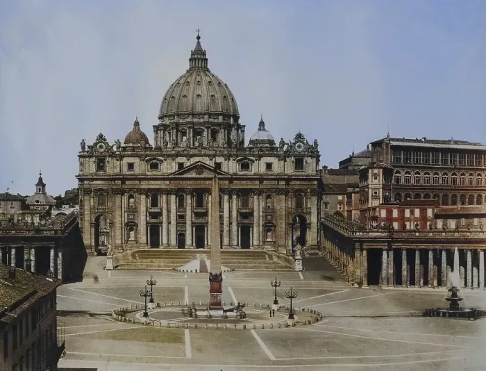 Framed Print : The Basilica of St. Peter in the Vatican Framed Print : The Basilica of St. Peter in the Vatican