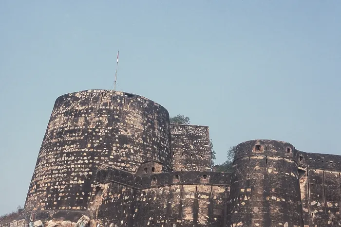 Framed Print : Bastion and fortification, Jhansi Fort