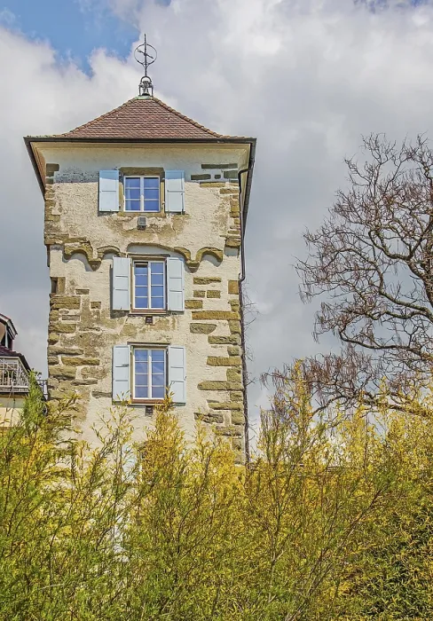 Framed Print : Bath tower, Uberlingen am Lake Constance Bath tower Framed Print : Bath tower, Uberlingen am Lake Constance Bath tower