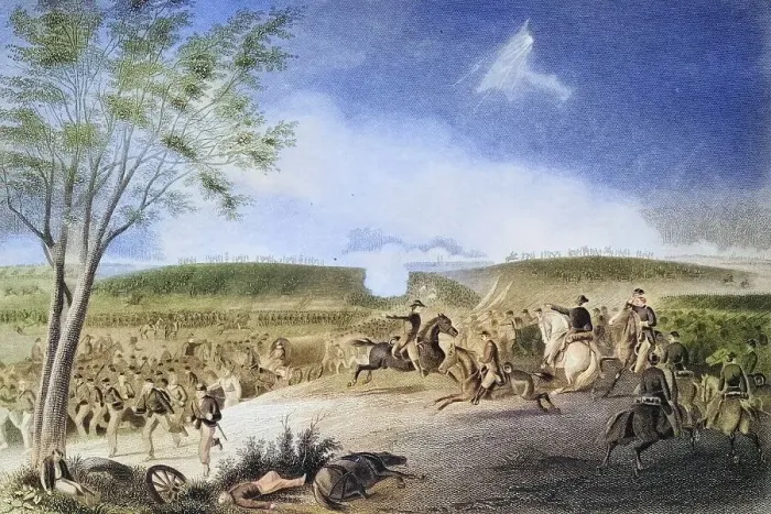 Framed Print : Battle of Chancellorsville took place from 1 to 4 May 1863 in the area between the farmstead of Chancellorsville about Framed Print : Battle of Chancellorsville took place from 1 to 4 May 1863 in the area between the farmstead of Chancellorsville about