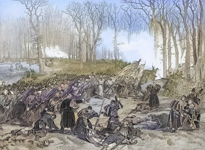 Framed Print : Battle of Mill Creek, Kentucky 1862 Framed Print : Battle of Mill Creek, Kentucky 1862