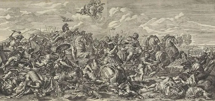 Framed Print : Battle of Gaugamela, also Battle of Arbela Framed Print : Battle of Gaugamela, also Battle of Arbela