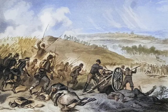 Framed Print : Battle of Gettysburg, Pennsylvania Framed Print : Battle of Gettysburg, Pennsylvania