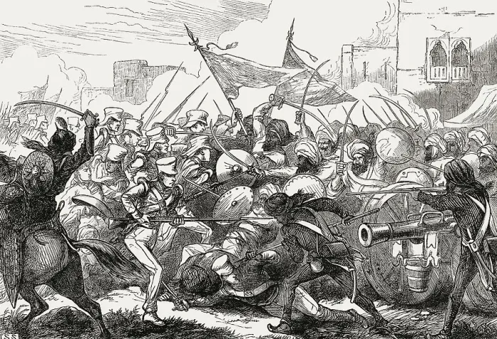 Framed Print : Battle of Gujrat, Second Anglo-Sikh War Framed Print : Battle of Gujrat, Second Anglo-Sikh War
