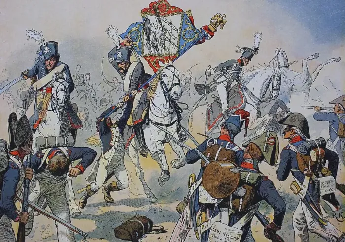 Framed Print : The Battle of Heilsberg, 10 June 1807