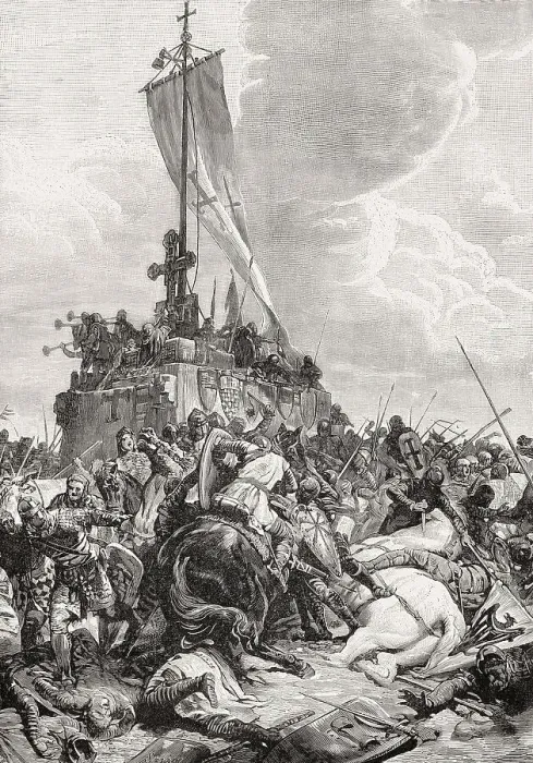 Framed Print : The Battle of Legnano on May 29 Framed Print : The Battle of Legnano on May 29