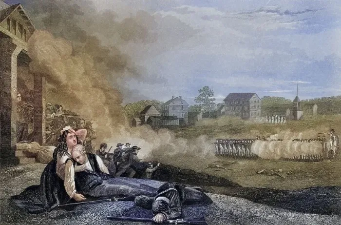 Framed Print : Battle of Lexington and Concord