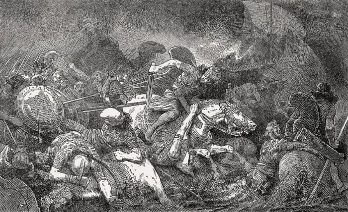 Framed Print : Battle of Marathon, Ancient Greece, 490 BC