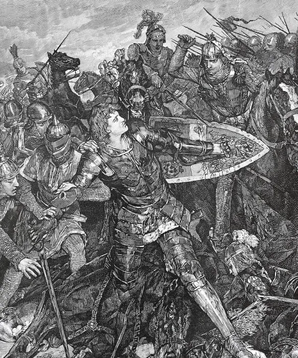 Framed Print : Battle of Muehldorf, also Battle of Ampfing Framed Print : Battle of Muehldorf, also Battle of Ampfing