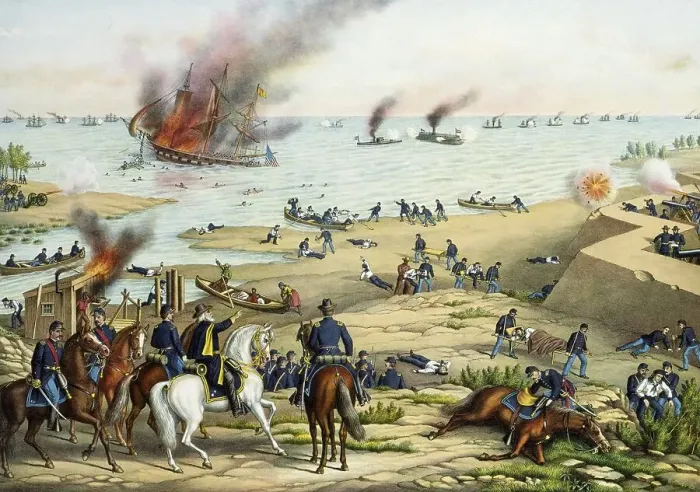 Framed Print : Battle between the screen and the Merrimac Victoria