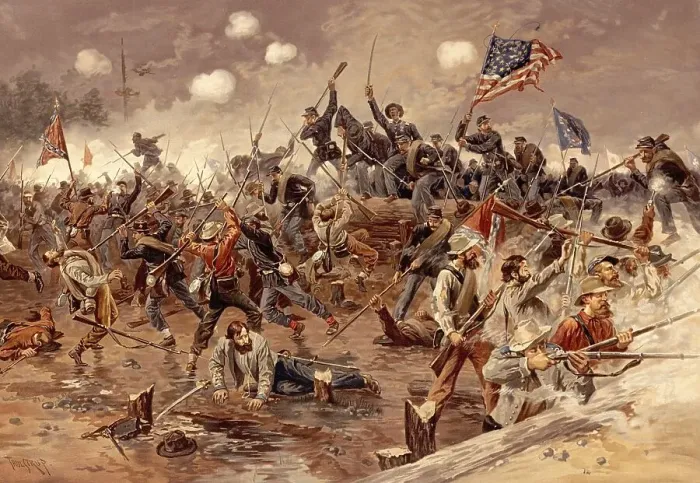 Framed Print : Battle of Spotsylvania Court House Framed Print : Battle of Spotsylvania Court House