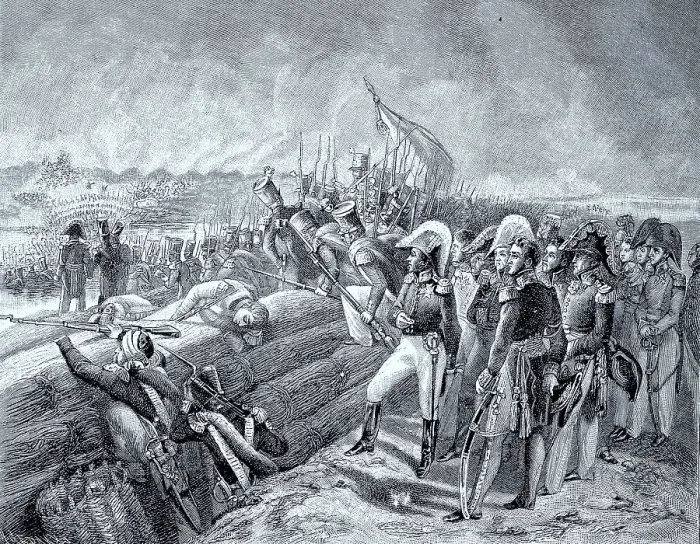 Framed Print : In the Battle of Trocadero on 31 August 1823
