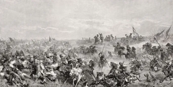 Framed Print : The Battle of Warsaw, Second Northern War Framed Print : The Battle of Warsaw, Second Northern War