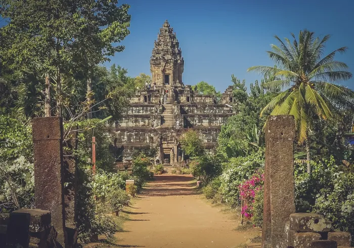 Framed Print : Bayon Temple in Angkor complex in Cambodia Framed Print : Bayon Temple in Angkor complex in Cambodia