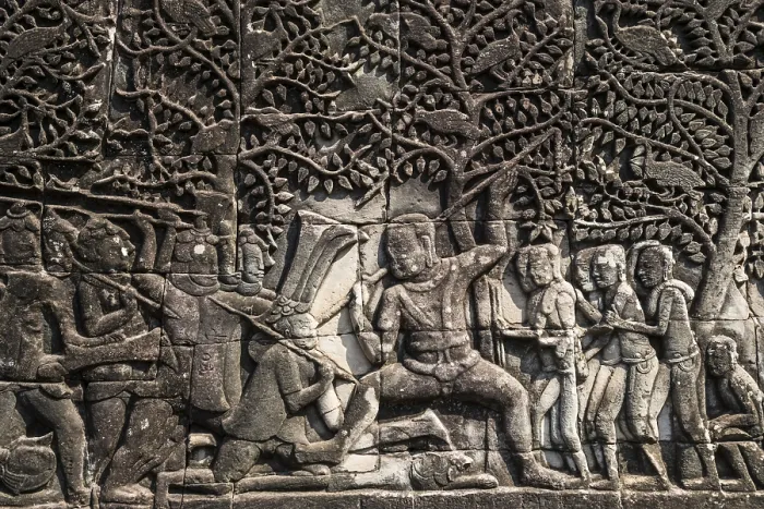 Framed Print : Bayon Temple, Angkor Wat, Angkor Framed Print : Bayon Temple, Angkor Wat, Angkor