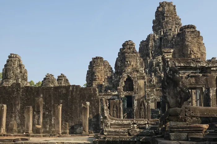 Framed Print : Bayon Temple, Angkor Wat, Angkor Framed Print : Bayon Temple, Angkor Wat, Angkor