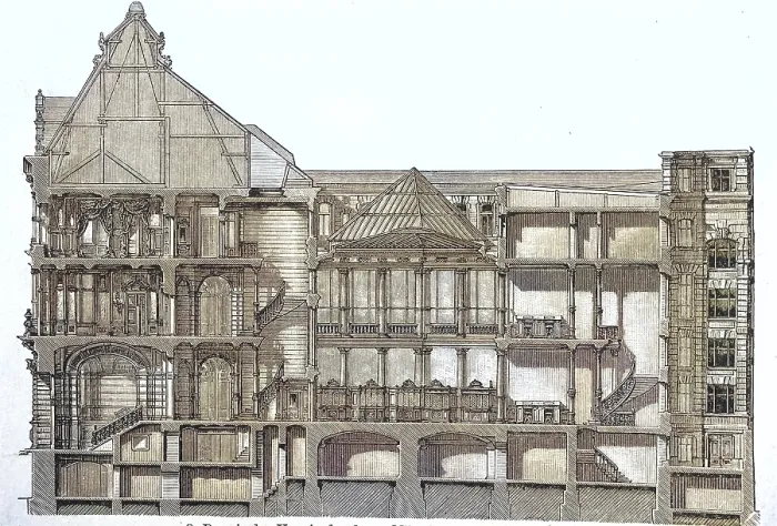 Framed Print : The Bayrische Vereinsbank in Munich