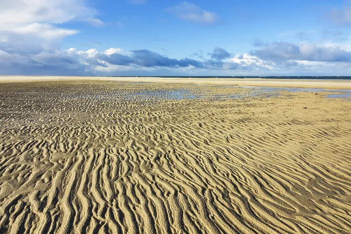 Framed Print : Beach on the North Sea coast on the island of Amrum Framed Print : Beach on the North Sea coast on the island of Amrum